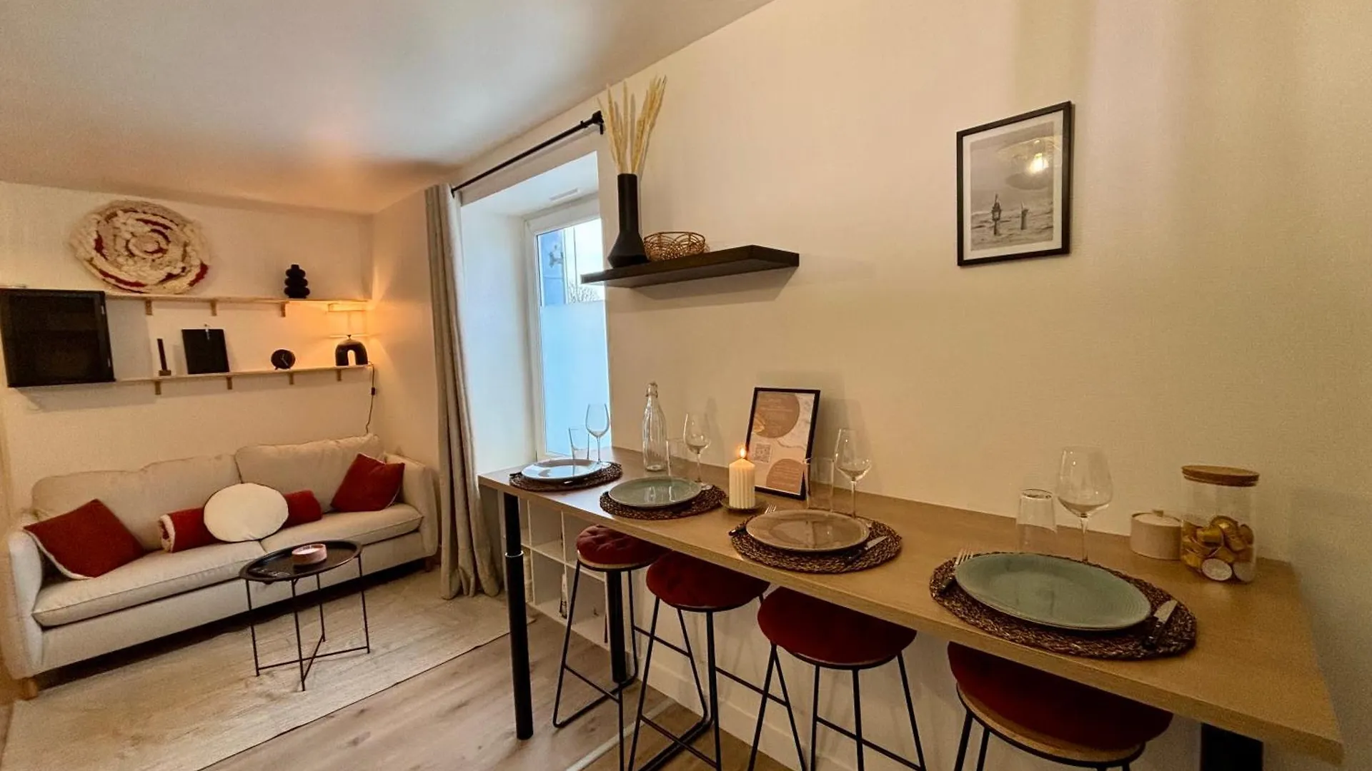 Апартаменты Limone Guest - Appartement Cosy - 5 Min Des Plages Лармор-Плаж